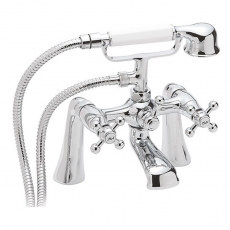 Sagittarius Fantasy Bath Shower Mixer Tap Pillar Mounted - Chrome