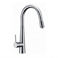 Sagittarius Flare Mono Kitchen Sink Mixer Tap - Chrome