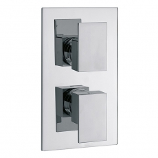 Sagittarius Flow Thermostatic Concealed Shower Valve with 2 Way Diverter - Chrome