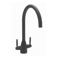 Sagittarius Forme Monobloc Kitchen Sink Mixer Tap - Black