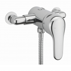 Sagittarius Genoa Adjustable Thermostatic Exposed Shower Valve - Chrome