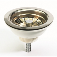 Sagittarius Kitchen Sink Basket Strainer Waste Chrome