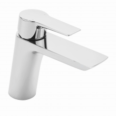 Sagittarius Livorno Basin Mixer Tap with Sprung Waste - Chrome