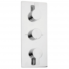 Sagittarius Livorno Thermostatic Concealed Shower Valve with 3 way Diverter - Chrome