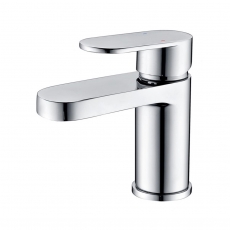 Sagittarius Metro Mono Basin Mixer Tap with Sprung Waste - Chrome