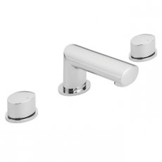 Sagittarius Oveta 3-Hole Bath Filler Tap Deck Mounted - Chrome