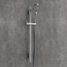 Sagittarius Pescara Adjustable Three Function Shower Slide Rail Kit - Chrome