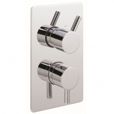 Sagittarius Piazza Concealed Shower Valve Dual Handle - Chrome