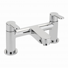 Sagittarius Plaza Bath Filler Tap Pillar Mounted - Chrome