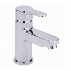 Sagittarius Plaza Mono Basin Mixer Tap with Sprung Waste - Chrome