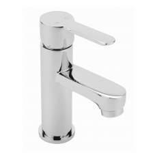 Sagittarius Plaza Mini Mono Basin Tap with Sprung Waste - Chrome
