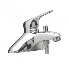 Sagittarius Prestige Bath Shower Mixer Tap with Shower Kit Deck Mounted - Chrome