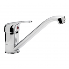Sagittarius Prestige Mono Kitchen Sink Mixer Tap Swivel Spout - Chrome