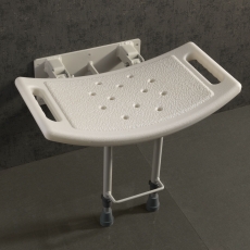 Sagittarius Wall Mounted Shower Seat with Legs