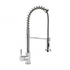 Sagittarius Trieste Mono Kitchen Sink Pull-Out Mixer Tap - Chrome