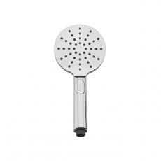 Sagittarius Viareggio 3 Mode Push Button Round Shower Handset - Chrome