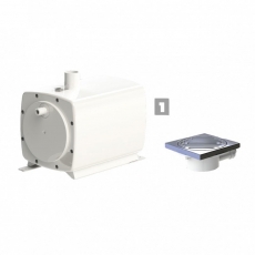 Saniflo Sanifloor+ 1 Shower Waste Pump for Tiled Floor Wet Rooms
