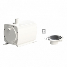 Saniflo Sanifloor+ 2 Shower Waste Pump for Vinyl Floor Wet Rooms