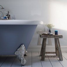 Showerwall Square Edge MDF Shower Panel 1200mm Wide x 2440mm High - Pearlescent White