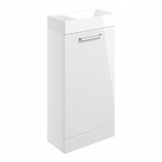 Signature Aalborg 400mm 1-Door Floor Standing Vanity Unit