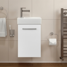 Signature Aalborg 400mm 1-Door Wall Hung Vanity Unit
