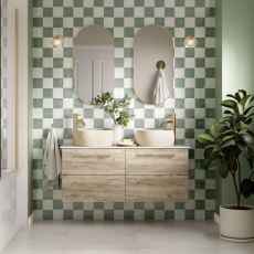 Signature Aalborg 1200mm 4-Drawer Wall Hung Countertop Vanity Unit