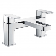 Signature Alpha Bath Filler Tap Pillar Mounted - Chrome