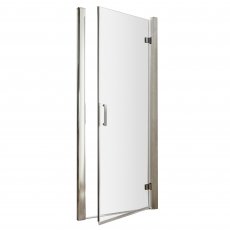 Advantage Hinged Shower Door with Handle 760mm Wide - 6mm Glass
