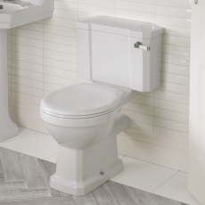 Signature Aphrodite Traditional Comfort Height Close Coupled Toilet (inc Soft Close Seat)