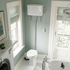 Signature Aphrodite Traditional High Level Toilet (inc Soft Close Seat)