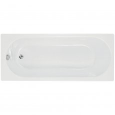 Signature Apollo Single Ended Whirlpool Bath 1800mm x 800mm - 12 Jet Air Spa System