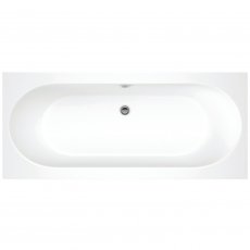 Signature Apollo Supercast Double Ended Whirlpool Bath 1700mm x 750mm - Chromatherapy System