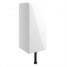 Signature Bergen Floor Standing 1-Door Base Unit 300mm Wide - White Gloss
