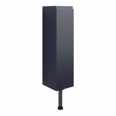 Signature Bergen Floor Standing 1-Door Slim Base Unit 200mm Wide - Matt Indigo Blue