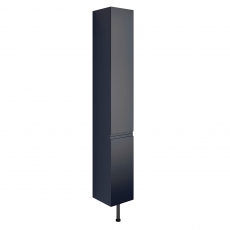 Signature Bergen Floor Standing 2-Door Tall Unit 300mm Wide - Matt Indigo Blue