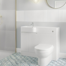 Signature Bergen 1242mm Toilet and Basin Combination Unit