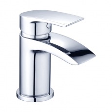 Signature Calibre Cloakroom Basin Mixer Tap Single Handle with Waste - Chrome
