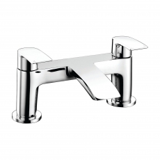 Signature Calibre Bath Filler Tap Pillar Mounted - Chrome