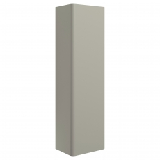 Signature Celeste Wall Hung 1-Door Tall Unit 350mm Wide - Matt Latte