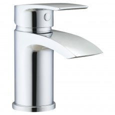 Signature Cielo Cloakroom Basin Mixer Tap Single Handle with Waste - Chrome