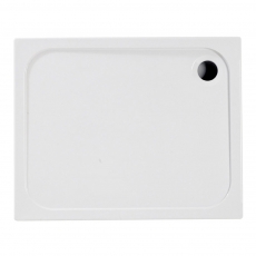 Signature Deluxe Rectangular Shower Tray with Waste 1400mm x 800mm - White