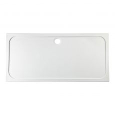 Signature Deluxe Rectangular Shower Tray with Waste 1700mm x 900mm - White