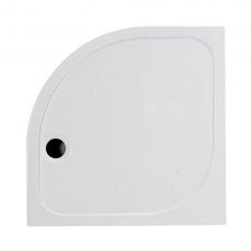 Signature Deluxe Offset Quadrant Shower Tray with Waste 900mm x 760mm - Left Handed