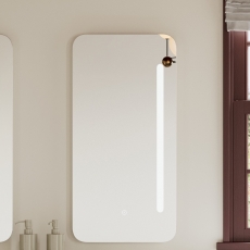 Signature Diego Oblong LED Bathroom Mirror 800mm H x 400mm W