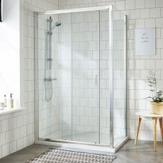 Purity Excel Sliding Door Rectangular Shower Enclosure - 5mm Glass