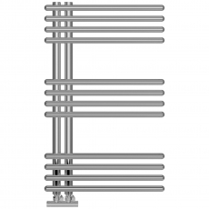 Signature Pioneer Designer Heated Towel Rail 800mm H x 500mm W - Chrome