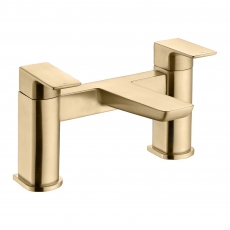 Signature Glide Bath Filler Tap Pillar Mounted - Brushed Brass