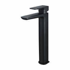 Signature Glide Mono Tall Basin Mixer Tap Single Handle - Matt Black