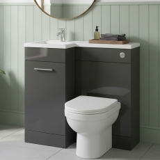 Signature Gothenburg 900mm Toilet and Basin Combination Unit