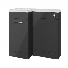 Signature Gothenburg 900mm Toilet and Basin Combination Unit